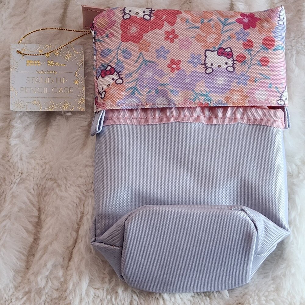SANRIO Hello Kitty Meadows Stand Up Pencil Case By Erin Condren